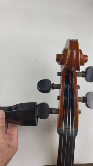Violin/viola/Cello- combo tuner-Rosewood. "PEG HELPER"