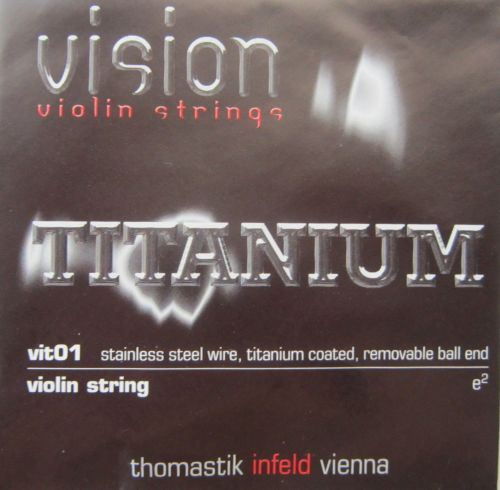 violin strings-Thomastic Infeld-E Titanium