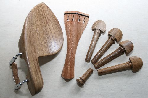 Violin fitting set- Teak wood