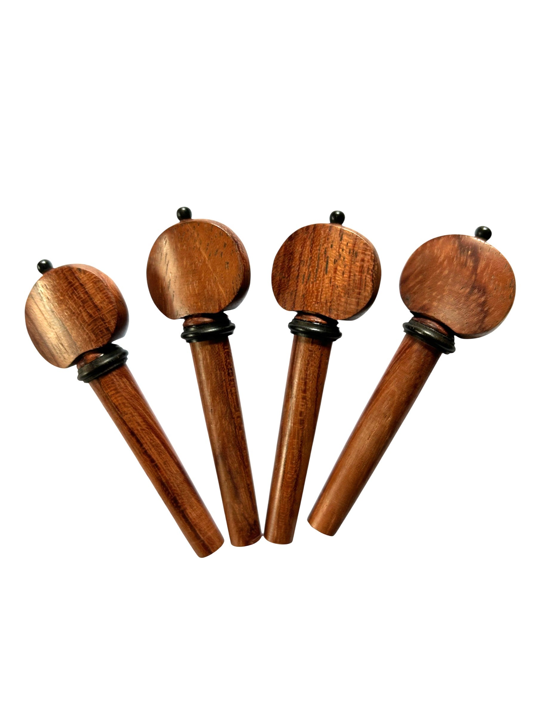 Violin Pegs-Hill-Bubinga-Ebony Trimmed