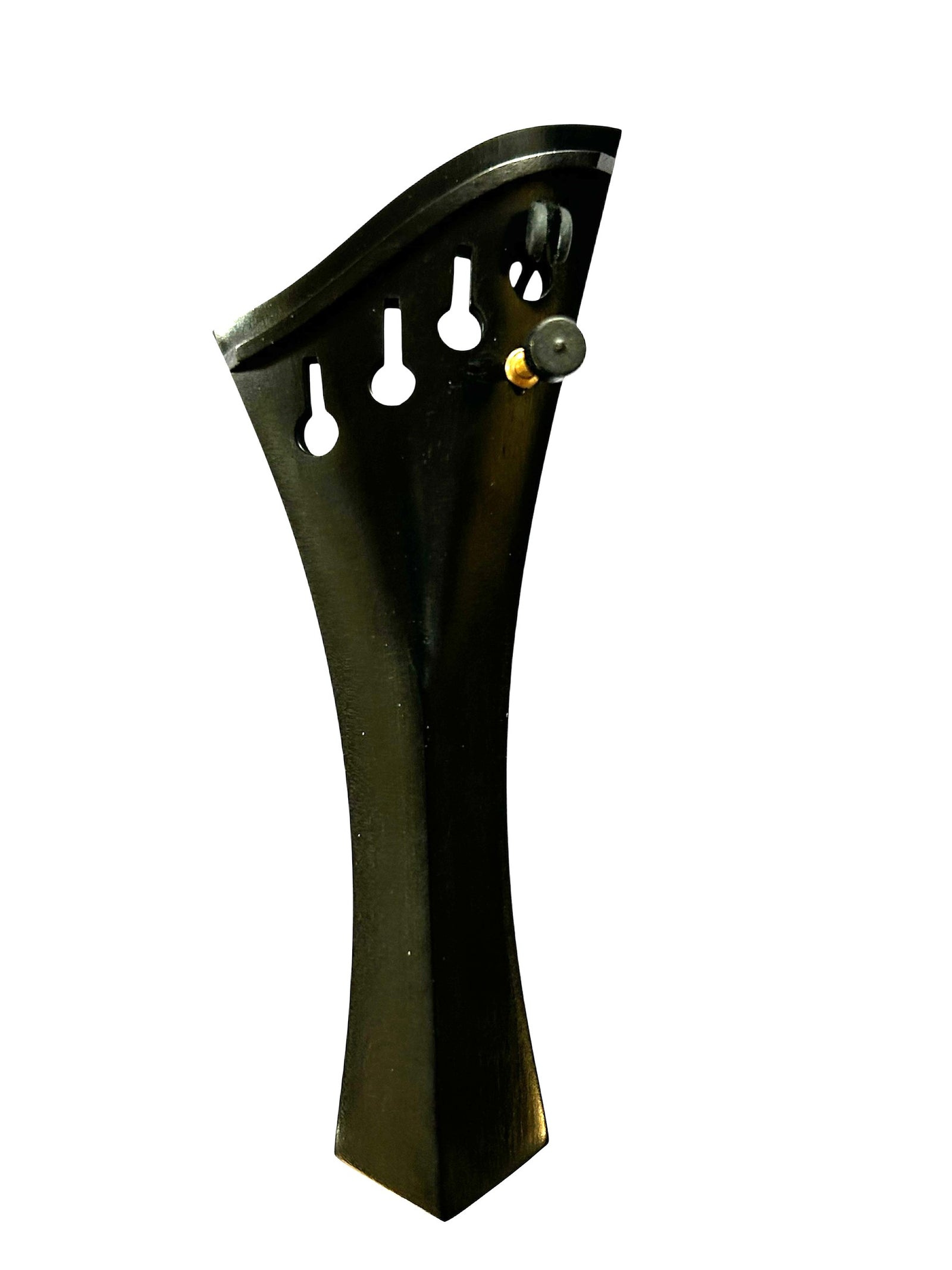 Violin Tailpiece-Harp-Ebony-1 Tuner-108mm