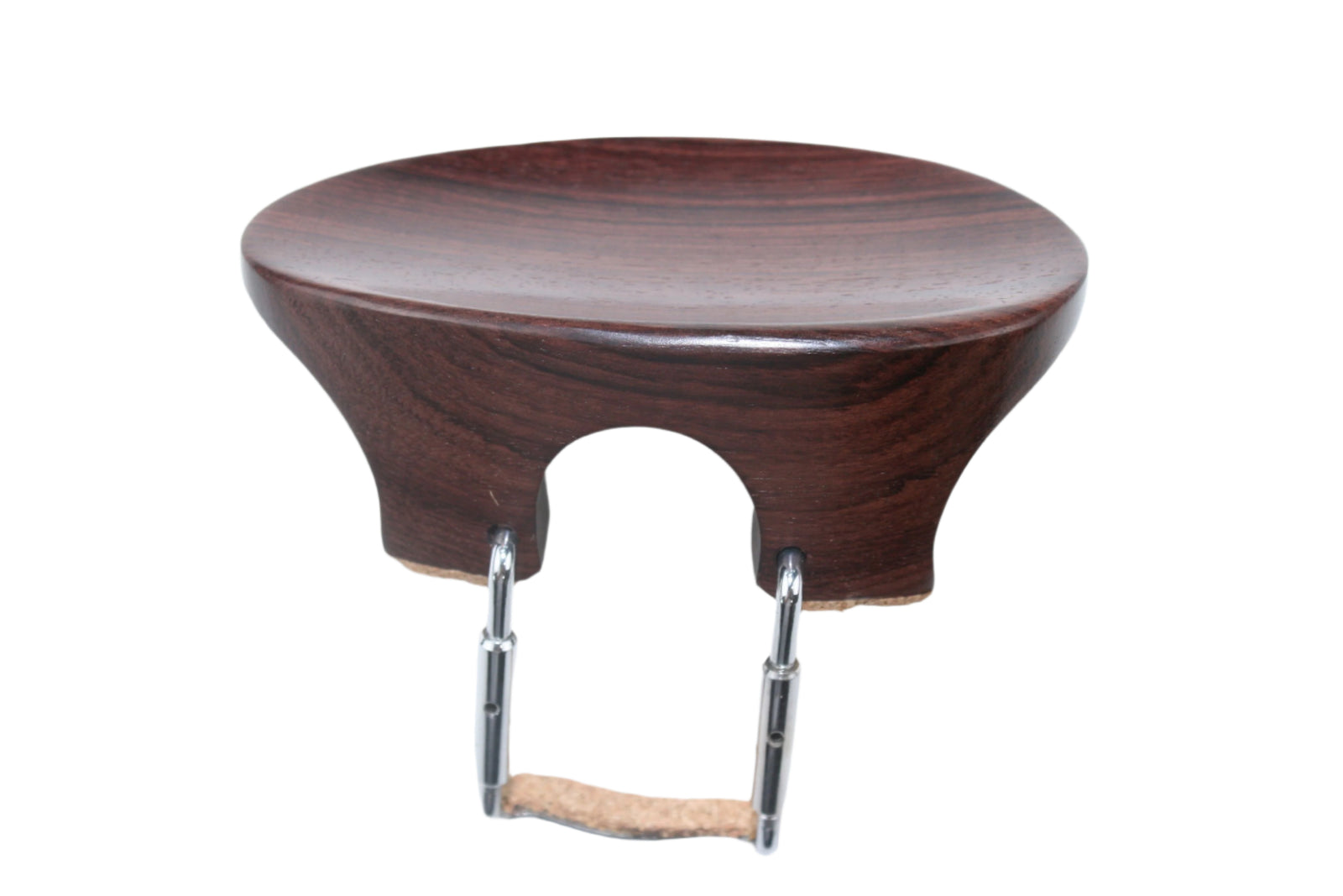 Violin chinrest-Flat Flesch-Rosewood-"Long neck"