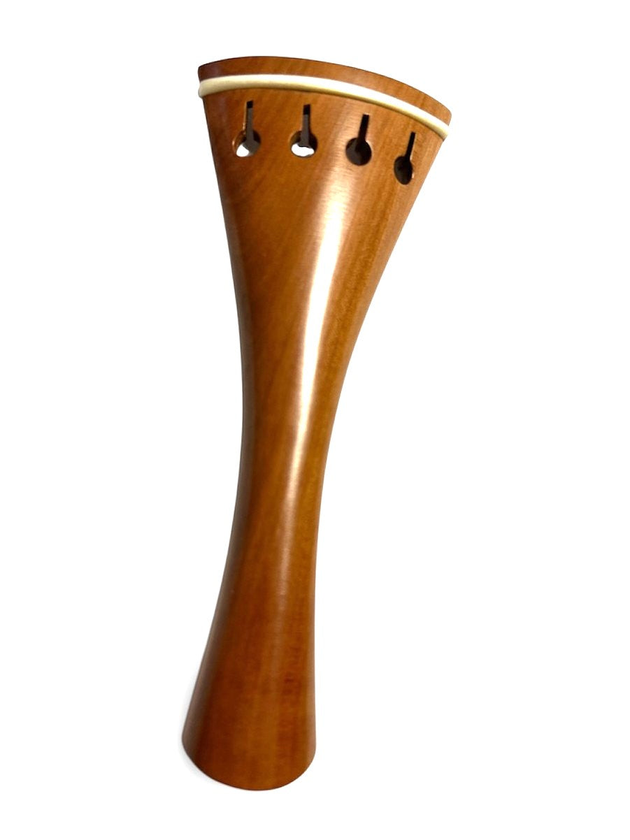 Violin Tailpiece-French-Mountain Mahogany-Bone saddle-114mm