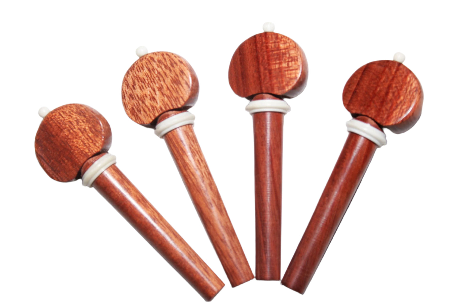 Violin Pegs-Hill/ Winterling-Mexican Pernambuco-White trimmed