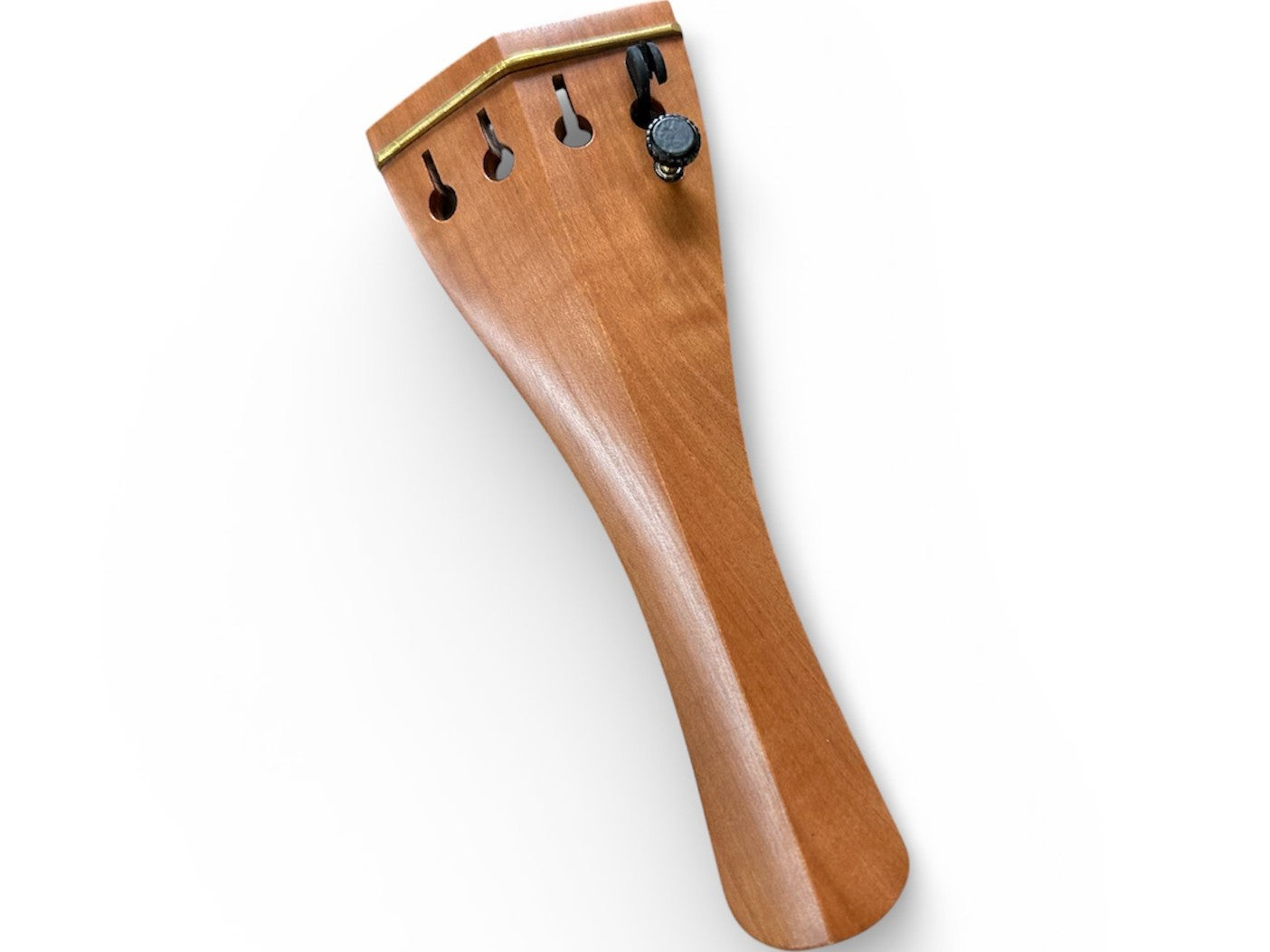 Viola Tailpiece-Hill-Mountain Mahogany-1 carbon Tuner-Gold Saddle-125mm