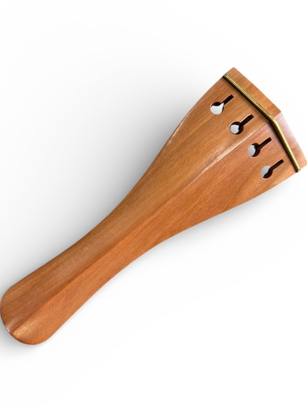 Viola Tailpiece-Hill-Mountain Mahogany-Gold Saddle 125mm