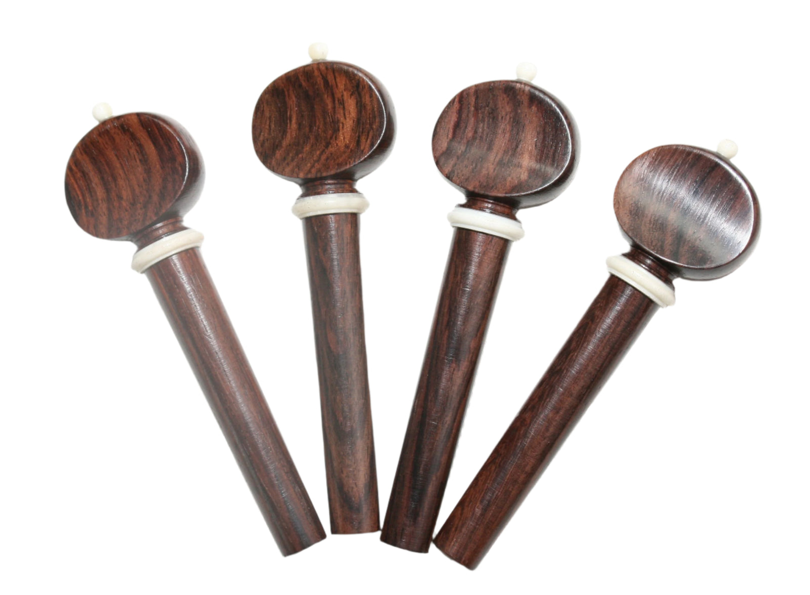 Viola Pegs French-Rosewood-White Trimmed