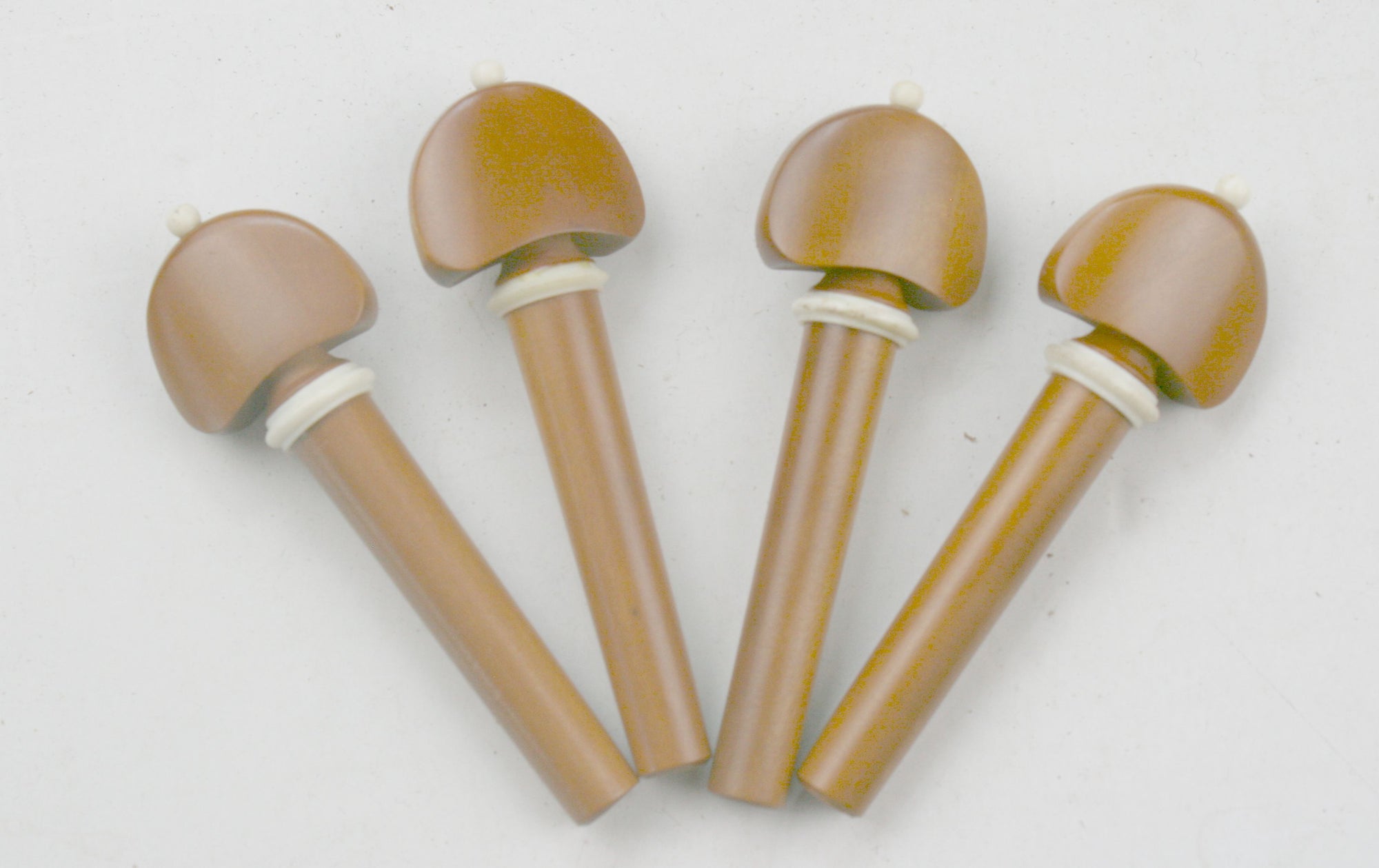 Violin pegs-Hill-Boxwood-White trimmed