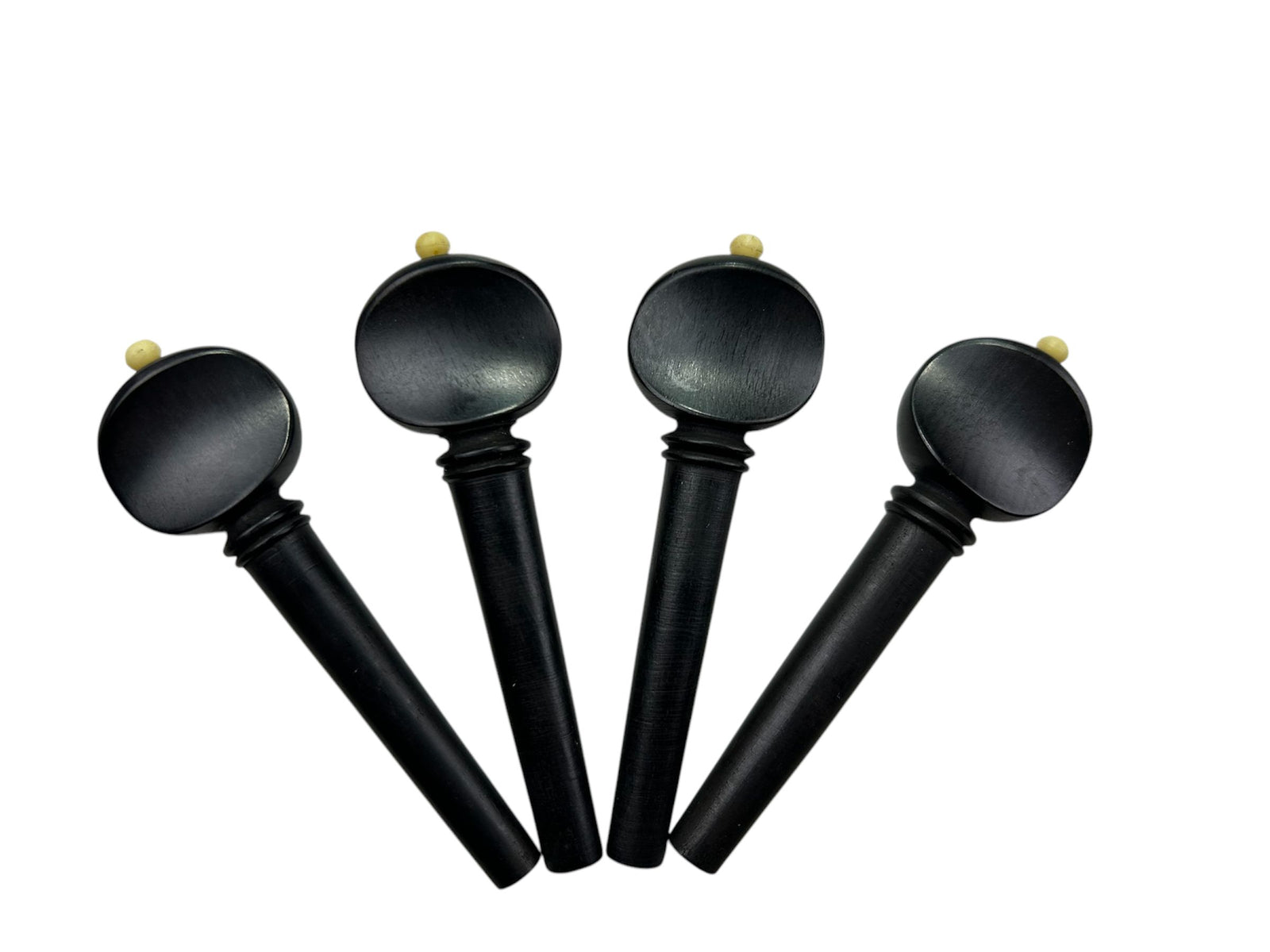 Violin Pegs-Swiss-Ebony-White pin