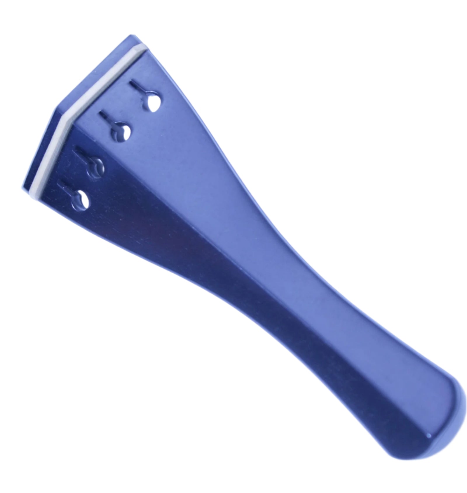 Violin Tailpiece-Hill -Ebony-White Saddle-105mm