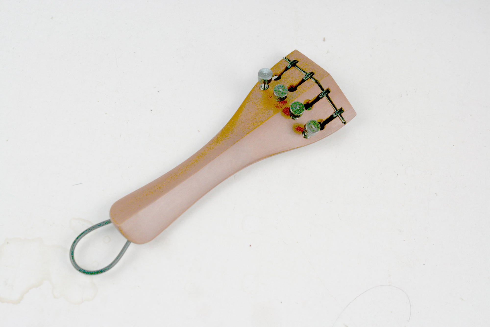 Violin tailpiece-Hill "Pusch"-Boxwood-1/2