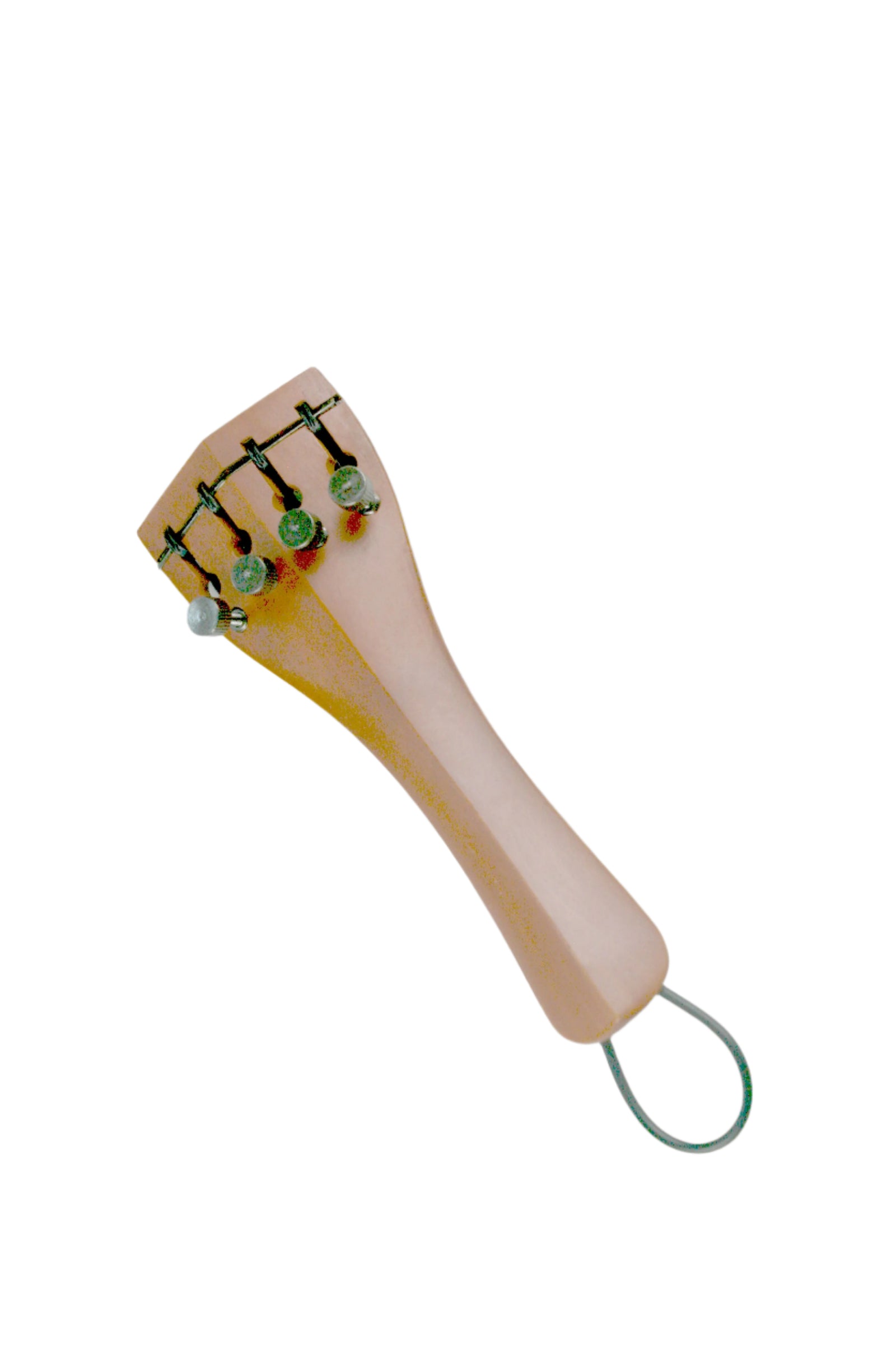 Violin Tailpiece-Hill-Boxwood-Pusch 3/4
