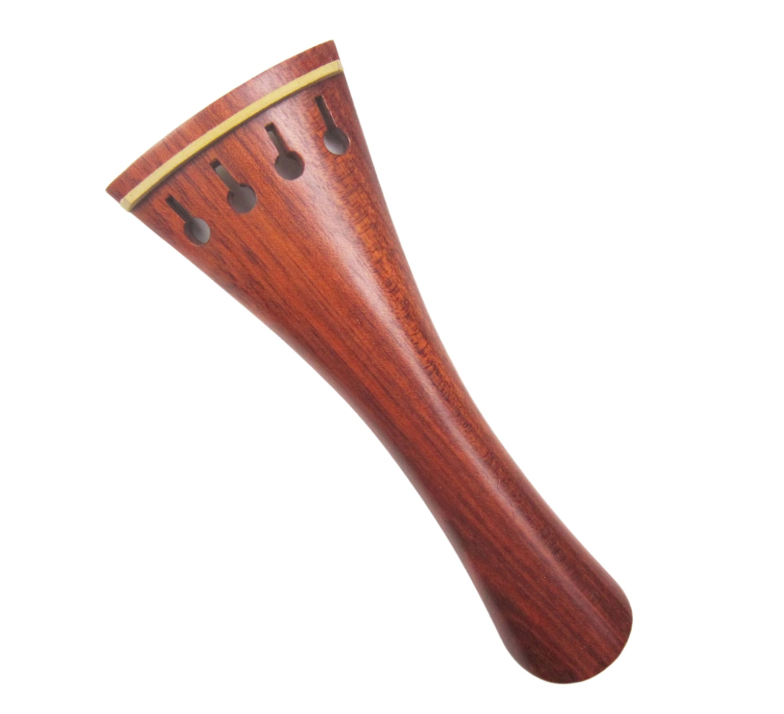 Violin Tailpiece-French-Mexican Pernambuco-White saddle-108mm