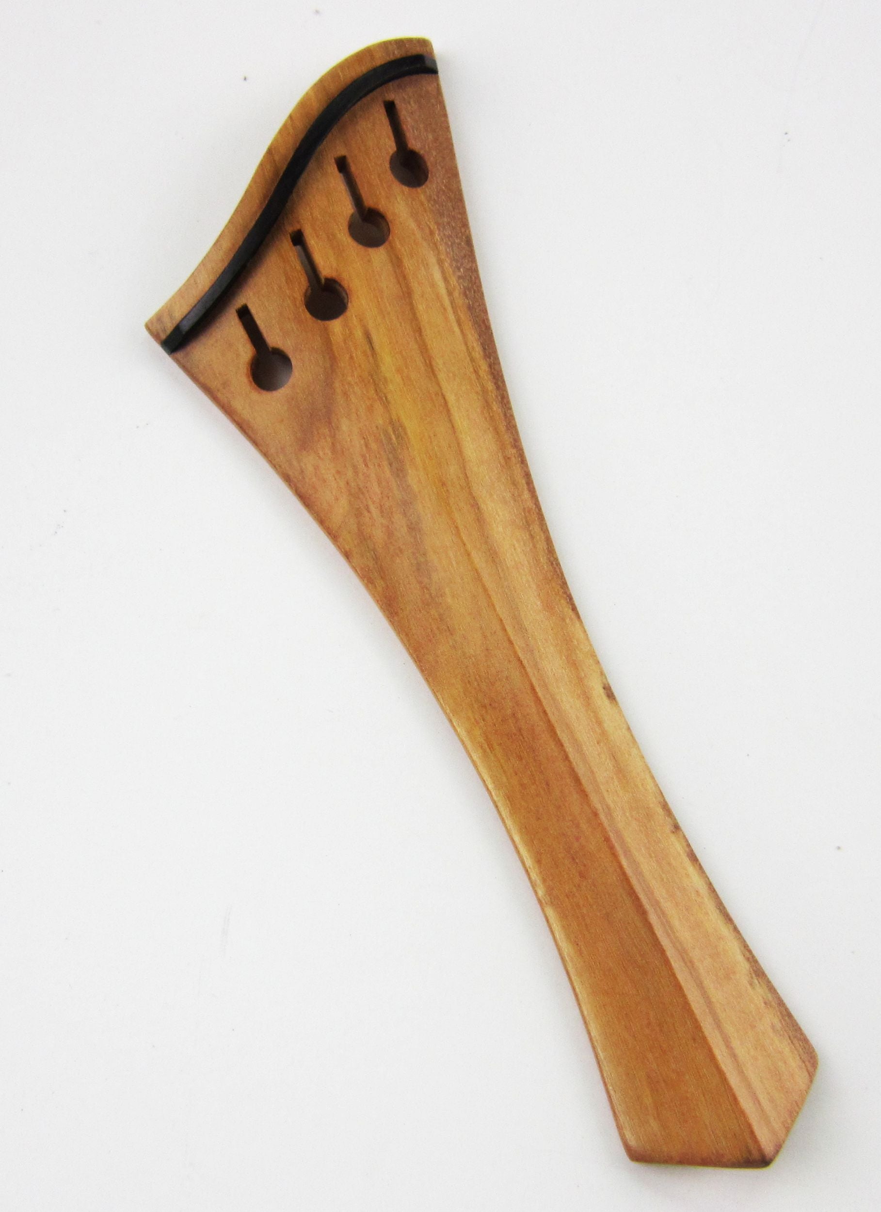 Viola tailpiece-"Harp"-Italian Olive.-135mm