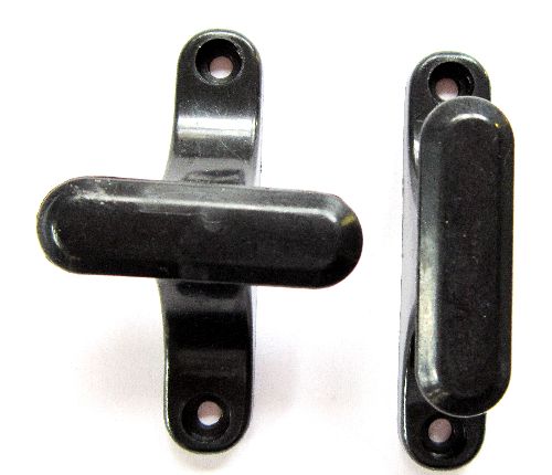 violin/viola/cello case-bow holder replacement parts-black