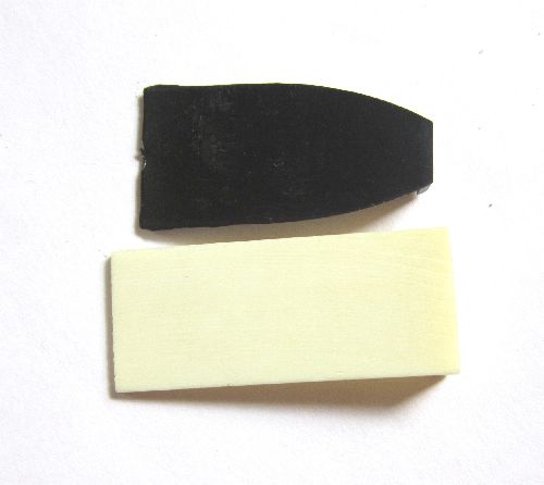 Bow parts - Violin/viola bow bone tip