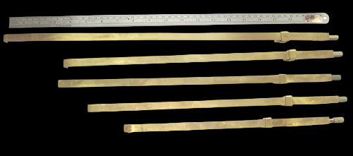 cello- crack clamps- set of 5