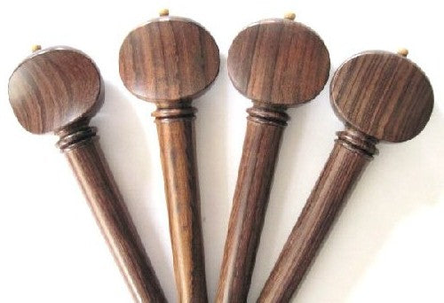 Cello pegs-Swiss-Rosewood-white pin
