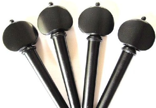 Cello pegs-Winterling-Ebony-Ebony collar&Pin