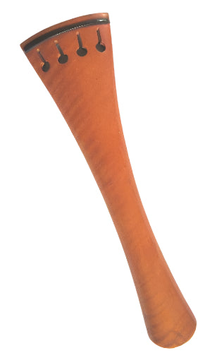Cello tailpiece-French-Boxwood-European flamed.