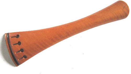 Cello tailpiece-French-Boxwood-European flamed.