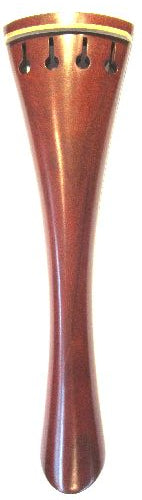 Cello tailpiece-French-Pernambuco-white saddle