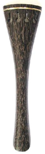 Cello tailpiece-French-Tigerwood-gold saddle