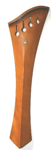 Cello tailpiece-"Schmidt Harp-style"-Boxwood-Parisian eye