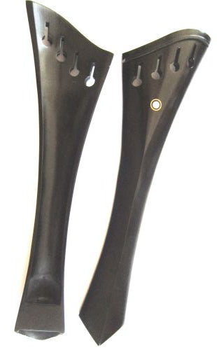 Cello tailpiece-"Schmidt Harp-style"-Ebony-Parisian eye