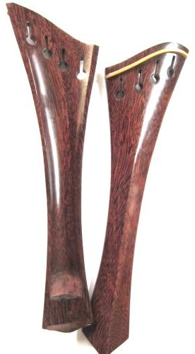 Cello tailpiece-"Schmidt Harp-style"-Tetul-white saddle-Hollow
