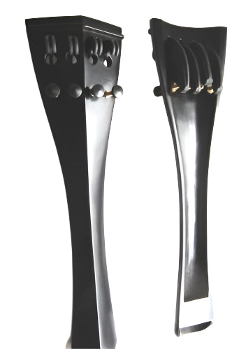 Cello tailpiece-Hill-"Schmidt tailpiece"-Ebony-4 tuners-hollow