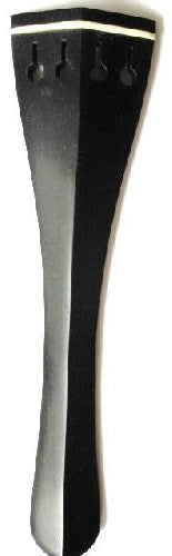 Cello Tailpiece-Hill-Ebony White saddle