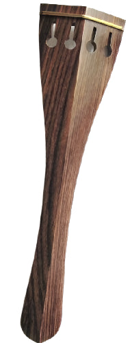Cello Tailpiece-Hill-Rosewood-Gold saddle