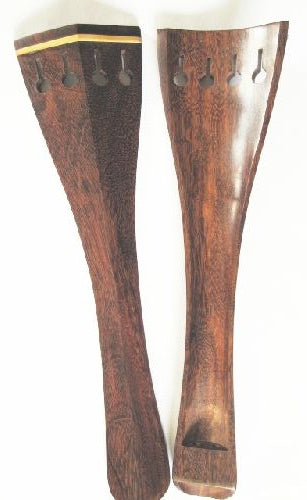 Cello tailpiece-Hill-Tetul-white saddle-hollow