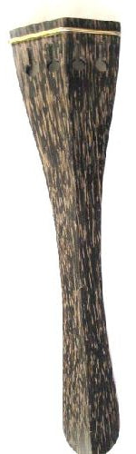 Cello Tailpiece-Hill-Tigerwood-Gold Saddle.