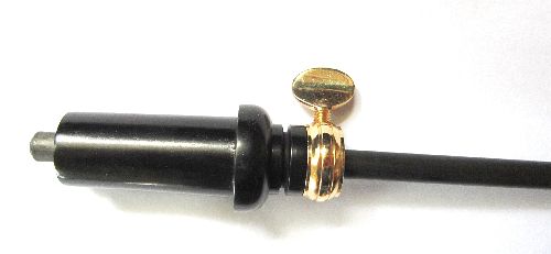 Cello endpin-Ebony-gold