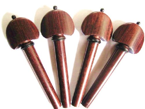 Cello pegs-Hill-Rosewood-ebony collar and pin