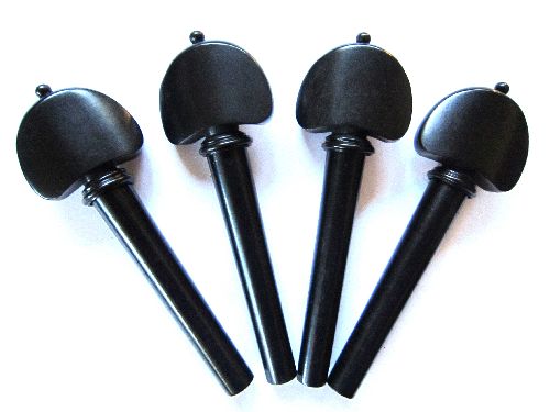 Cello pegs-Hill-Ebony-Ebony trimme