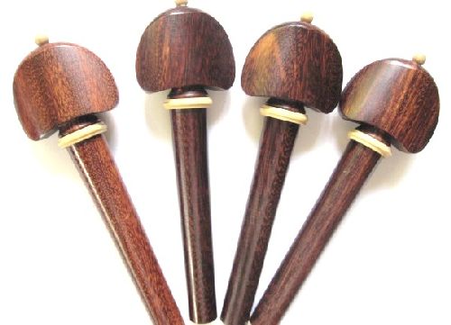 Cello pegs-Hill-Tetul-white trimme