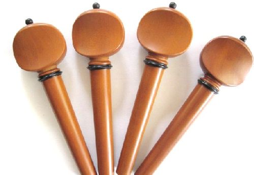Cello Pegs-Swiss-Boxwood-ebony trimme