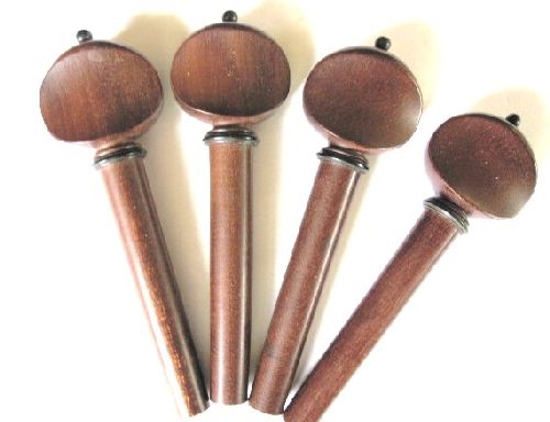Cello pegs-Swiss-Crabwood-ebony trimme