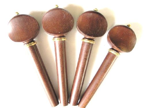 cello pegs-swiss-crabwood-gold trimme