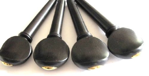 Cello pegs-Swiss-Ebony-olive