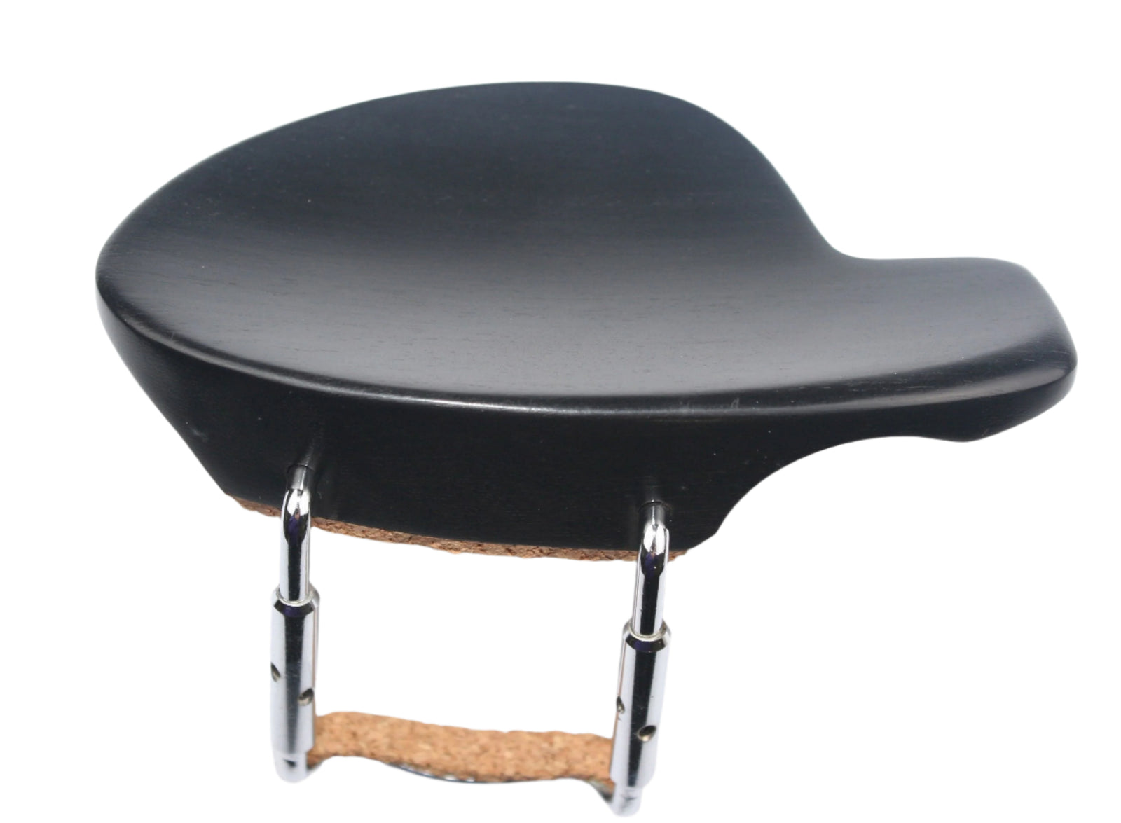 Violin Chinrest-New Vermeer-Ebony-Chrome