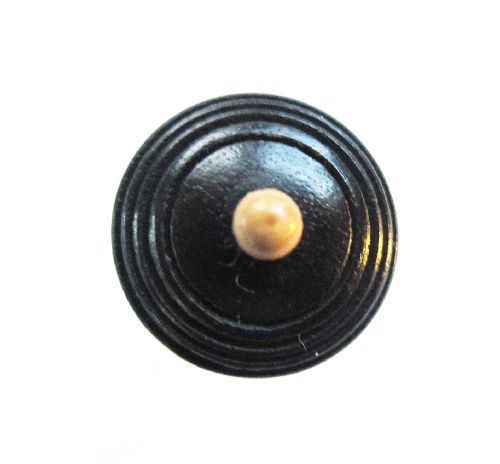 Violin endpin-Ebony-Hill-white pin