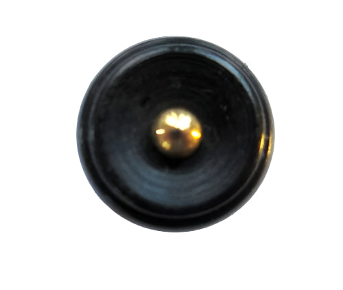 violin endpin-Ebony-New Hill-gold pin