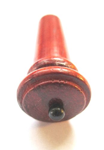 Violin endpin-paddock-flat round-Ebony pin