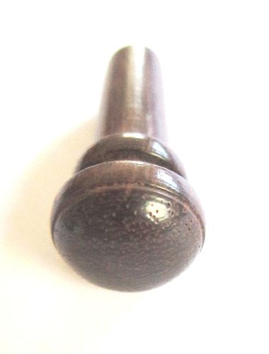 Violin endpin-Rosewood-flat round