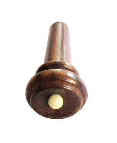 Violin endpin-Rosewood-New Hill-white pin