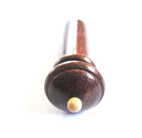 Viola endpin-tetul-flat round-white pin